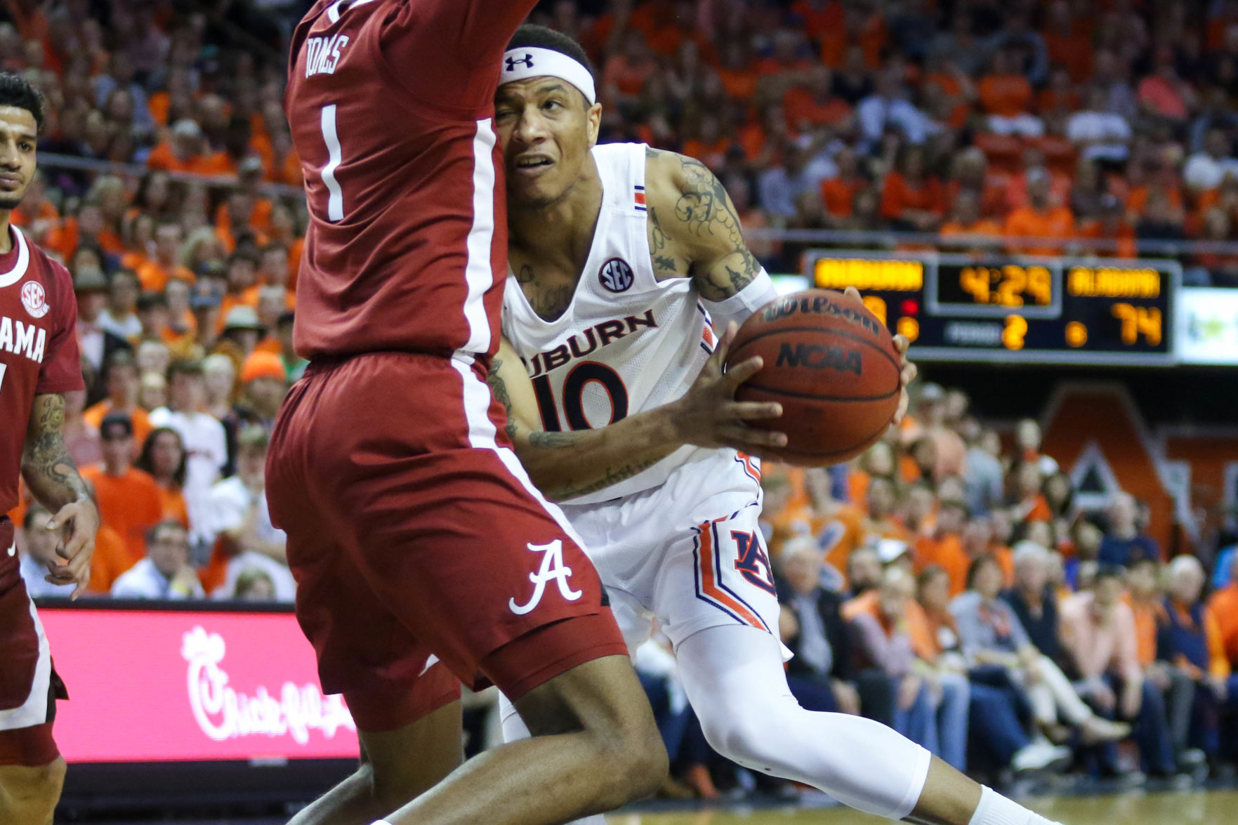 Auburn vs. Alabama men's basketball